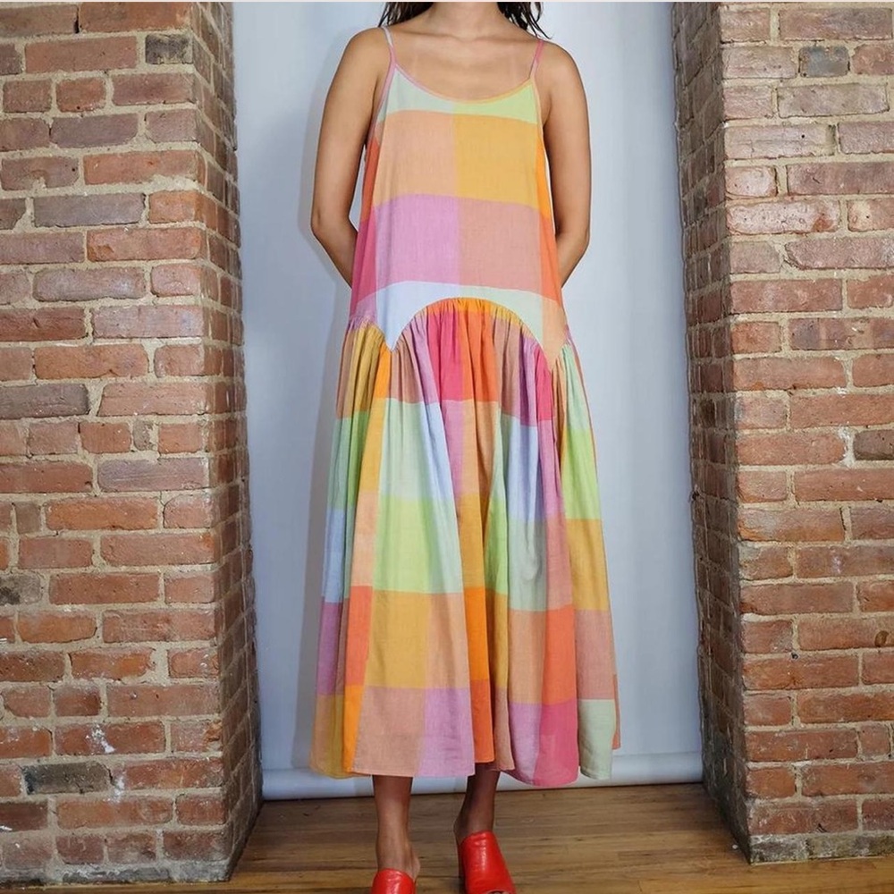 Rujuta Sheth Leila Jupiter check dress